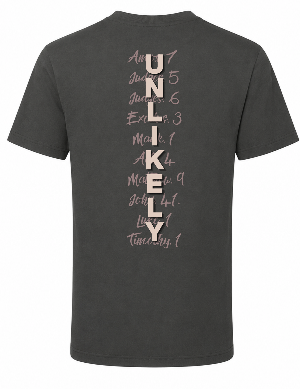 Unlikely One Christian Faith T-shirt Mens Slim Fit