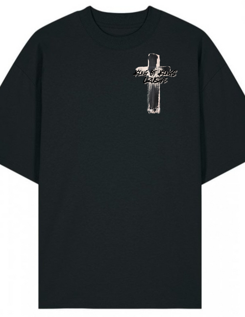 Crusader, Carrying The Cross T-shirt Christian Faith T-shirt