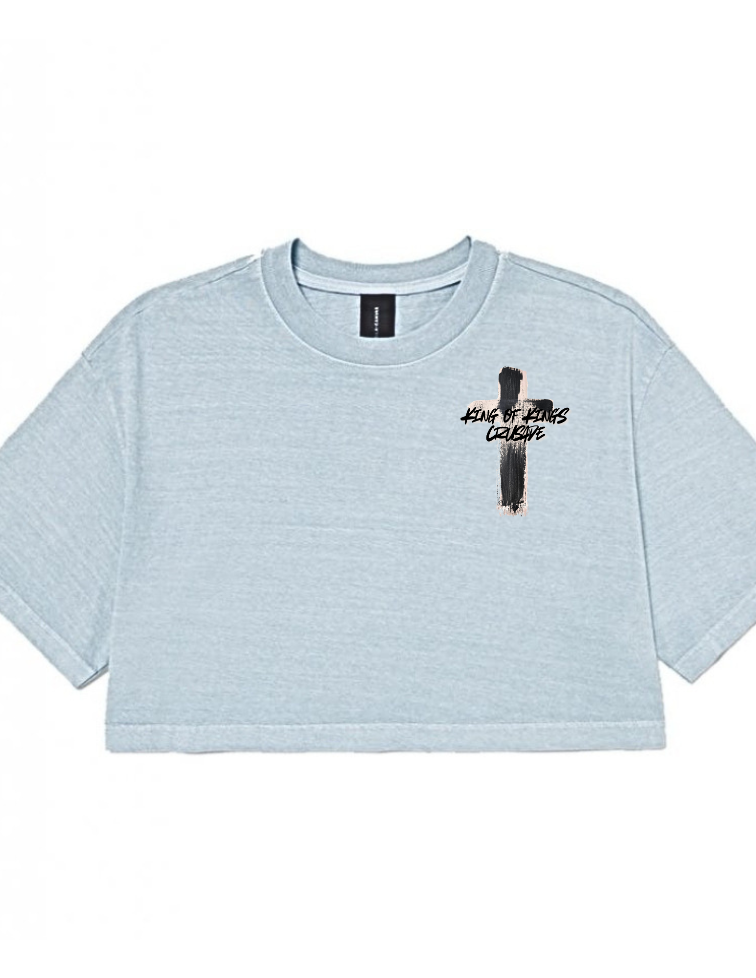 Promised Ladies Cropped T-shirt, Christian Faith Tshirt (Copy)