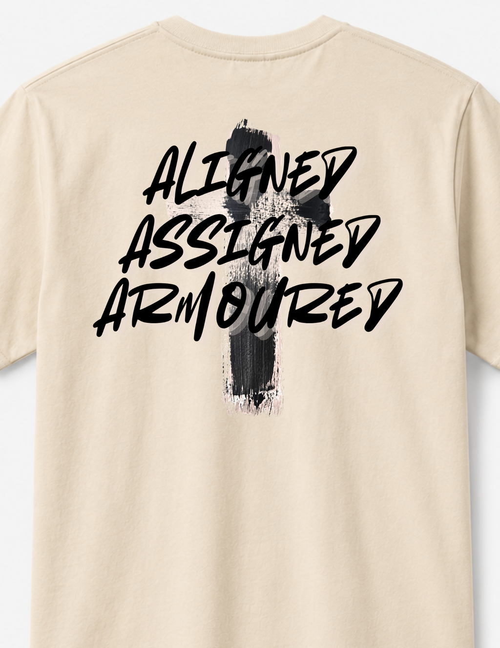 Aligned, Assigned, Armoured Faith T-shirt