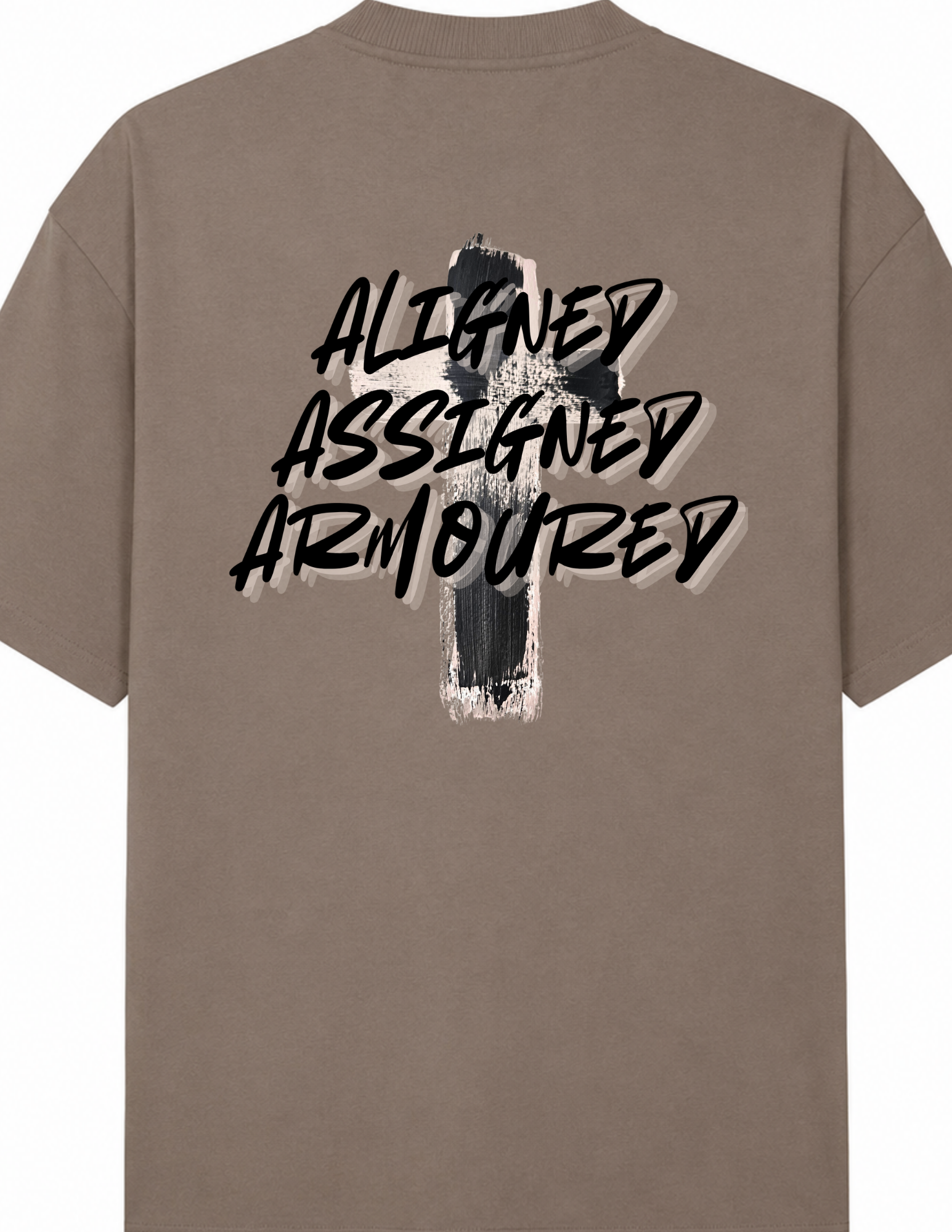 Aligned, Assigned, Armoured Faith T-shirt