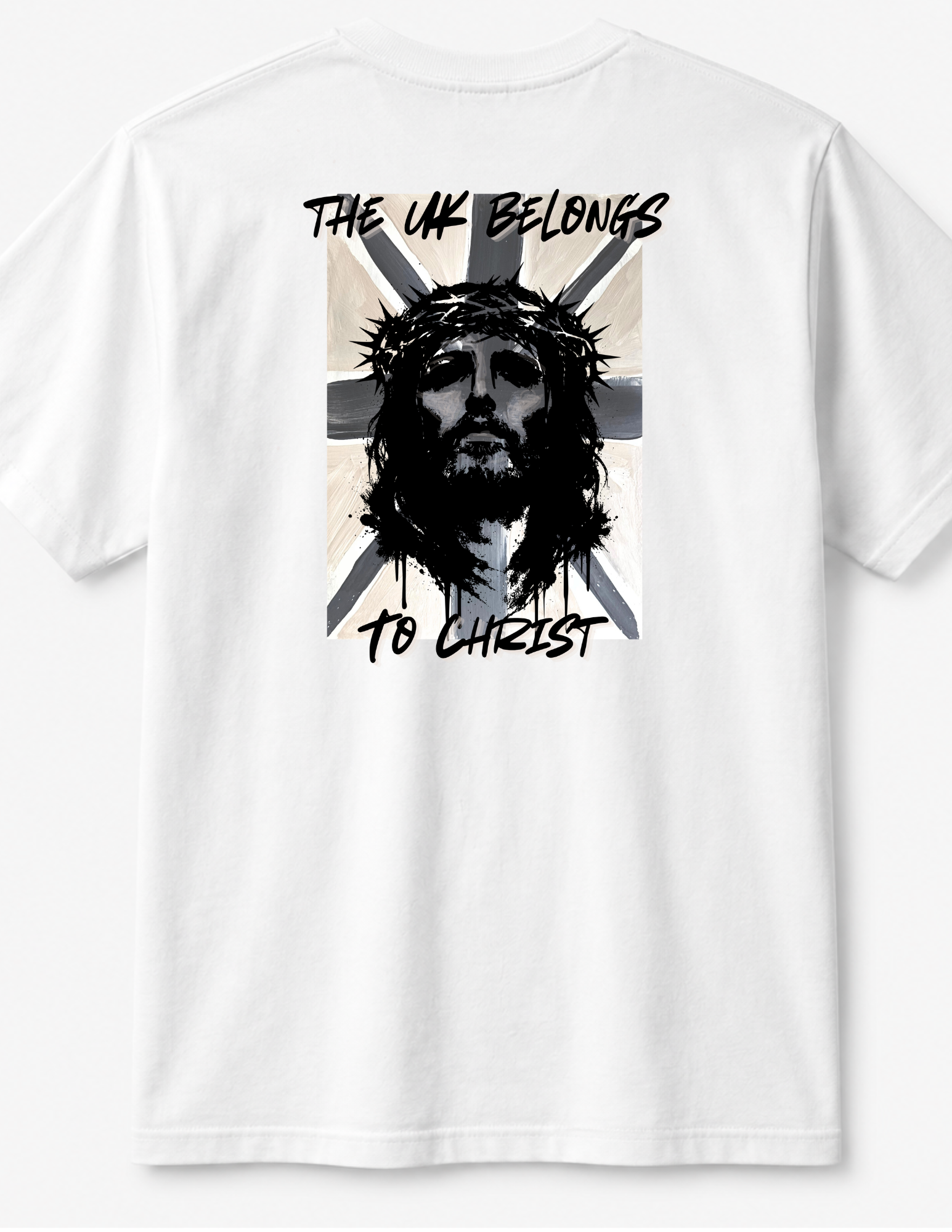 The Uk Belongs To Christ T-shirt Christian Faith Tee