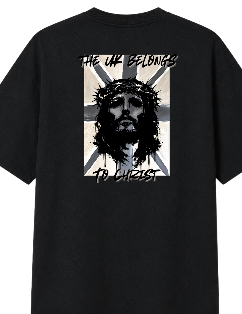The Uk Belongs To Christ T-shirt Christian Faith Tee