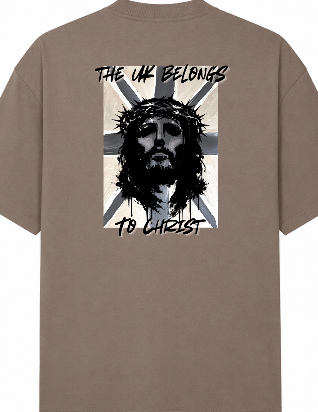 The Uk Belongs To Christ T-shirt Christian Faith Tee