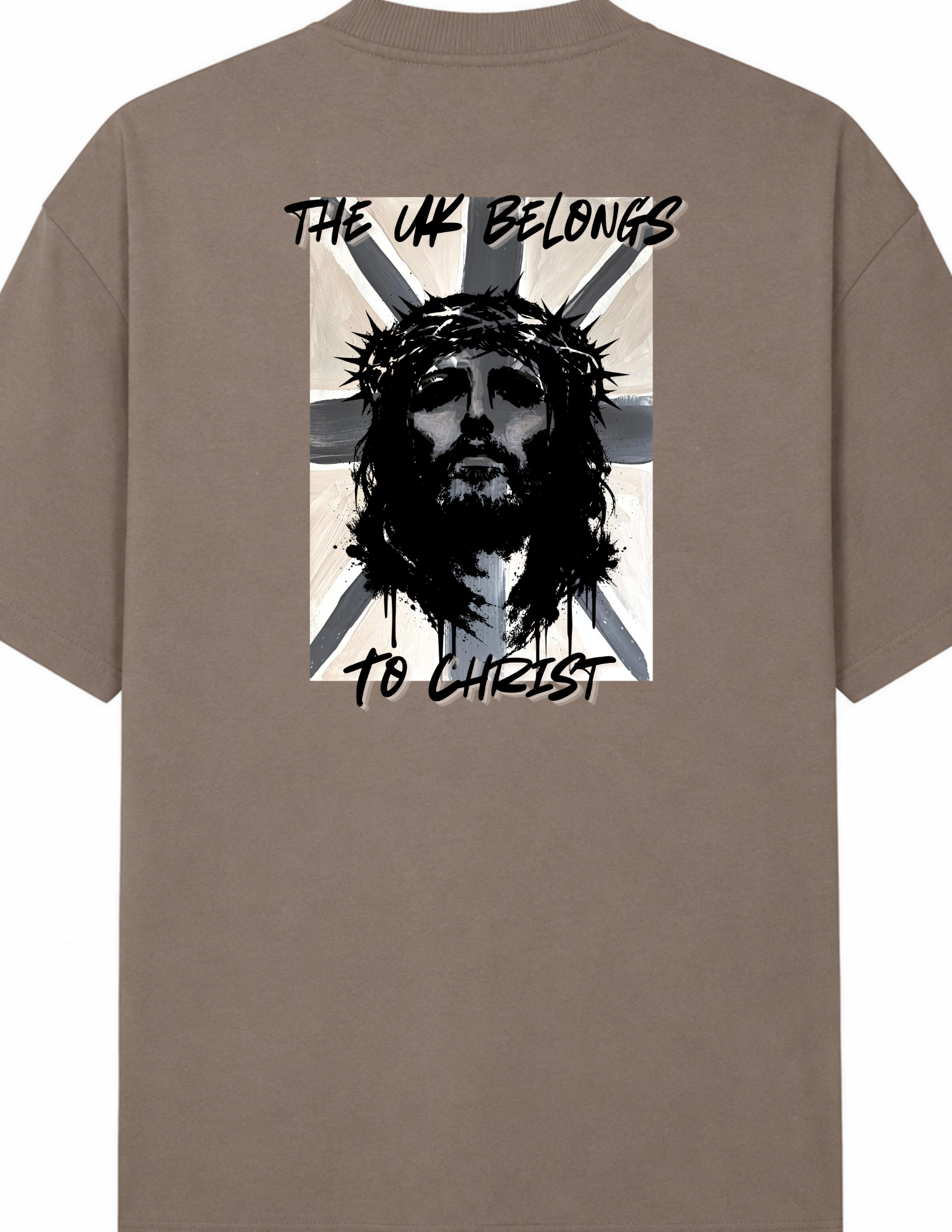 The Uk Belongs To Christ T-shirt Christian Faith Tee