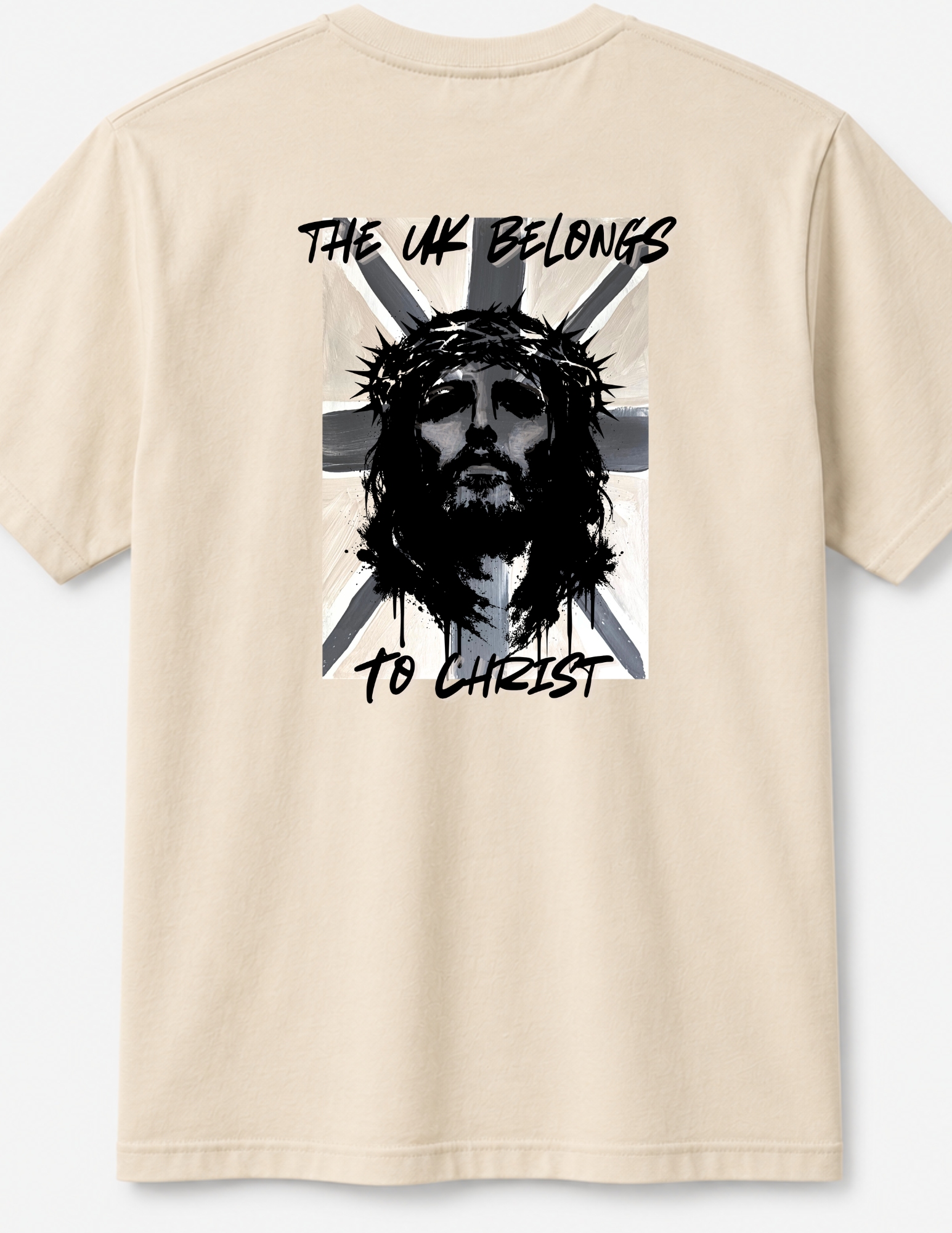 The Uk Belongs To Christ T-shirt Christian Faith Tee