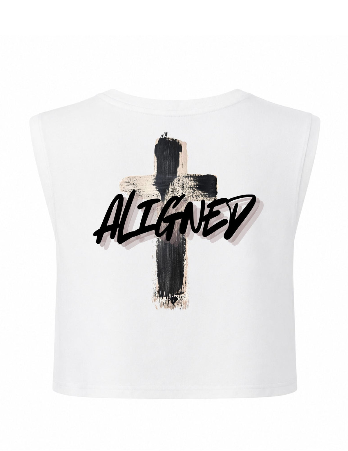 Aligned, Ladies Cropped Vest