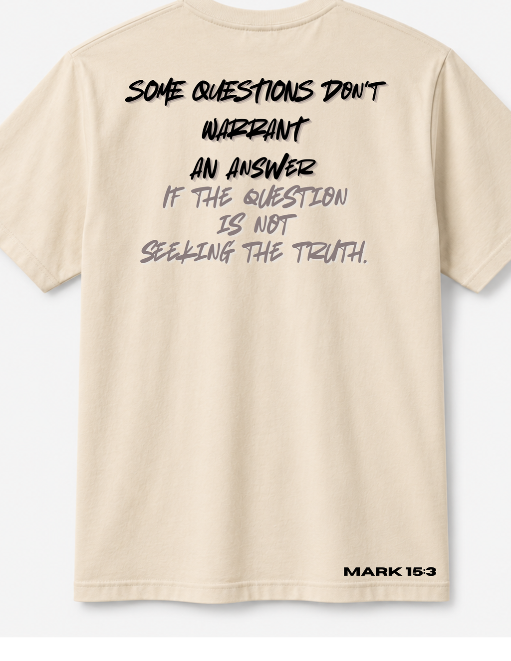 Slogan Faith T-shirt