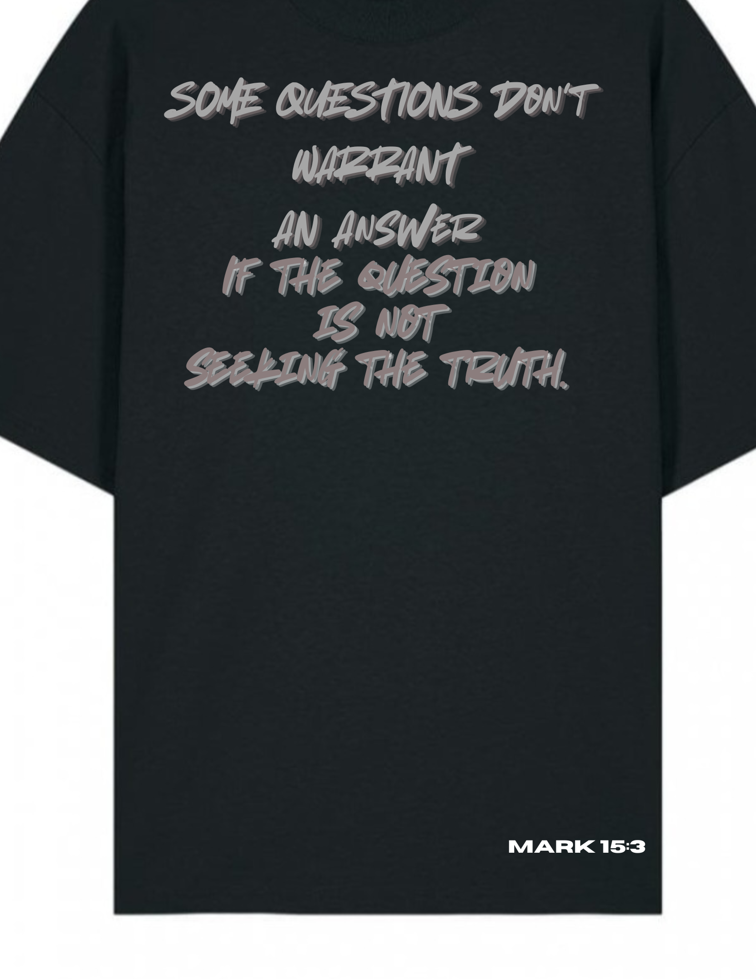 Slogan Faith T-shirt
