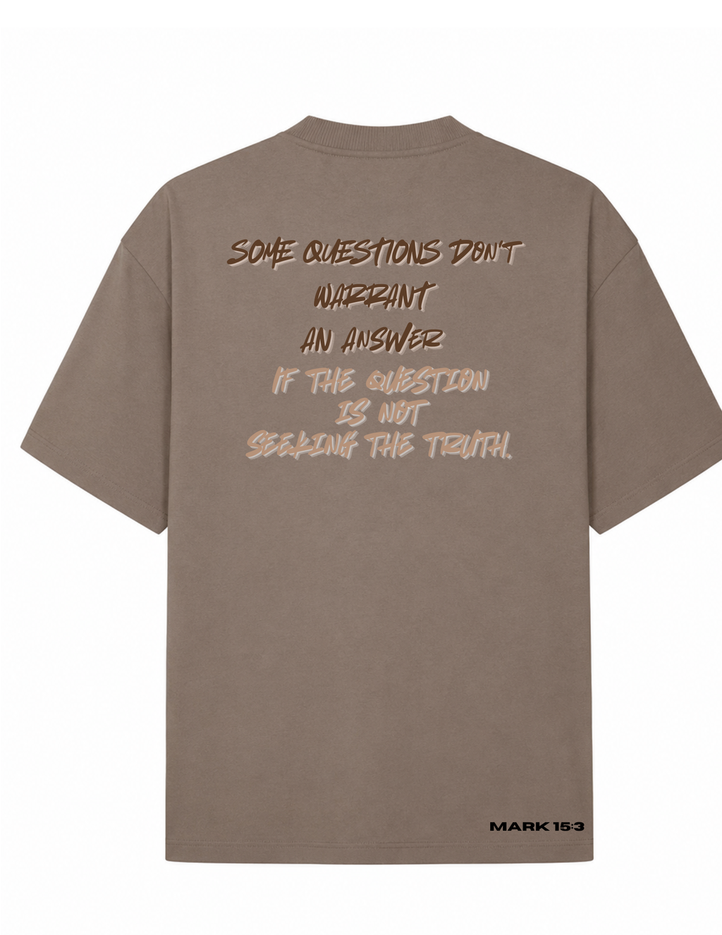 Slogan Faith T-shirt