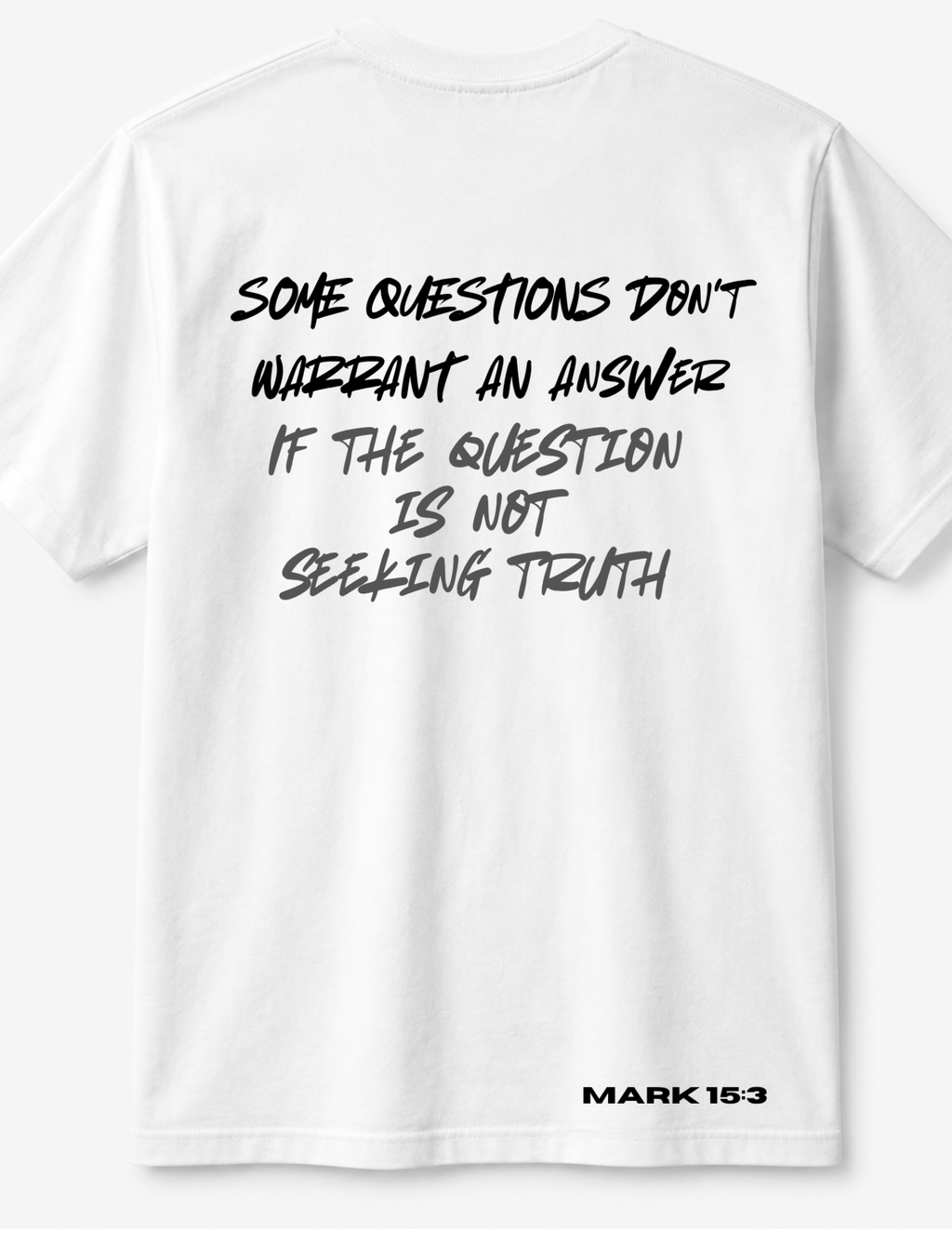 Slogan Faith T-shirt